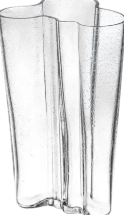 Aalto vase 201mm bobleglas klar