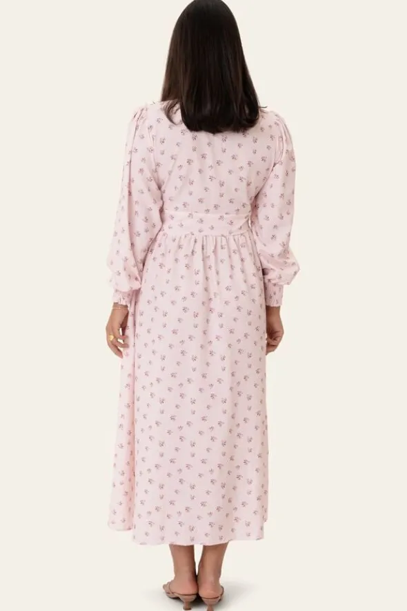 AdelIC Long Dress - Pink