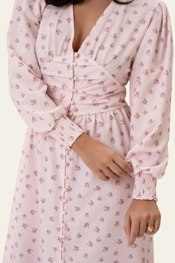AdelIC Long Dress - Pink