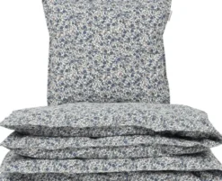 ADULT BEDDING - SWEDISH SIZE - FLORAL BLUE