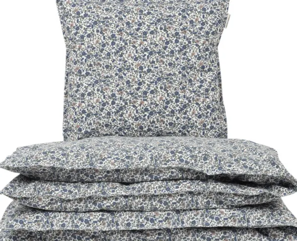 ADULT BEDDING - SWEDISH SIZE - FLORAL BLUE