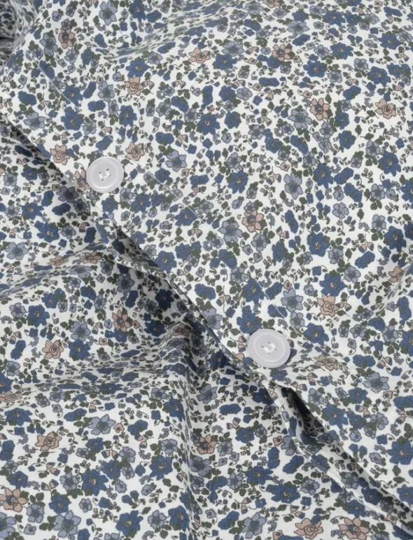 ADULT BEDDING - SWEDISH SIZE - FLORAL BLUE