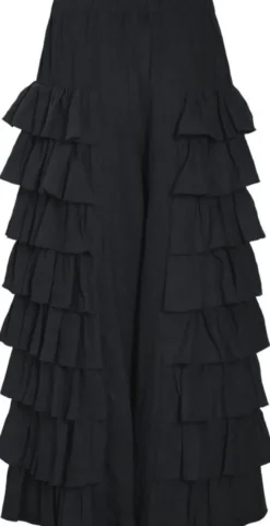 Airy linen flæsebukser