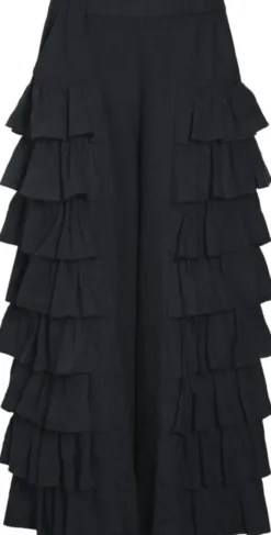 Airy linen flæsebukser
