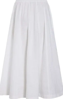 Airy linen nederdel