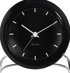 AJ City Hall bordur sort/sort, Ø 11 cm, alarm