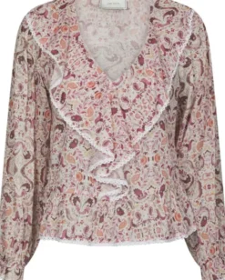 Ajda Paisley Dance Blouse