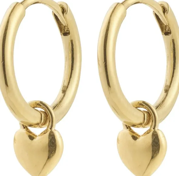 ALAIA earrings gold-plated