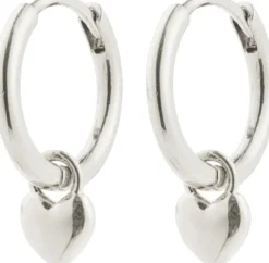 ALAIA earrings silver-plated