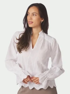 Amara Delicate Emb Blouse