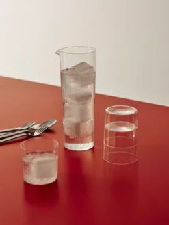 Angle Carafe-0,9 litre-Clear