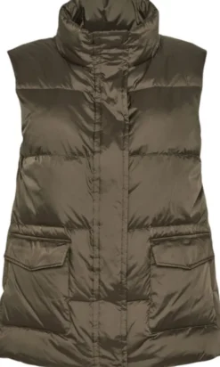 Aria New Water Repellant Down Vest - Darien Vest Short