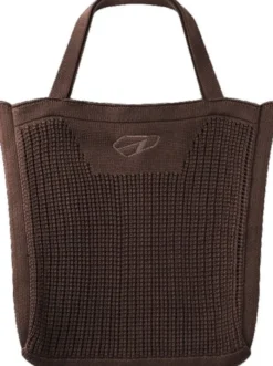 ARKK Crochet Tote Bag Chocolate