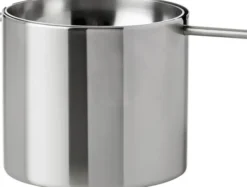 Arne Jacobsen askkopp H 6. 5 cm steel