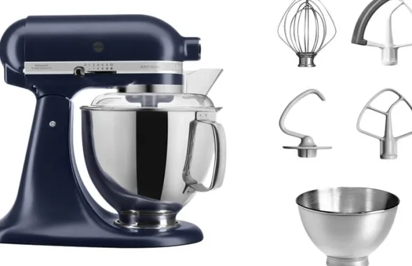 Artisan köksmaskin 4,8 l – inkl. extra tillbehör