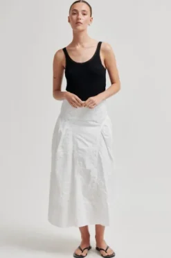 Ashley Sculptured Skirt