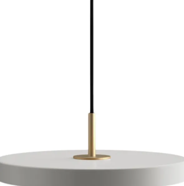 Asteria Mini nuance mist Ø 31 x 10,5 cm, 2. 7m cordset