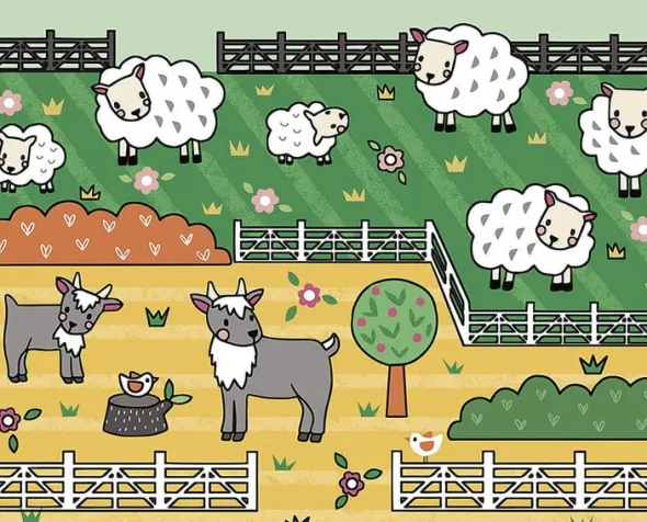 Auzou - Little Artist Activity Kit - Magic Painting - Farm
