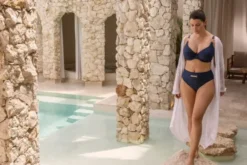 AZORES UW GATHERED FULL CUP BIKINI