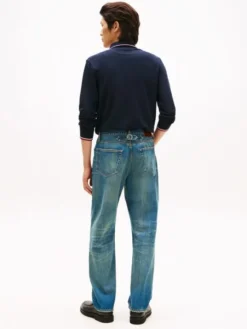 Back Cinch Relaxed Jeans