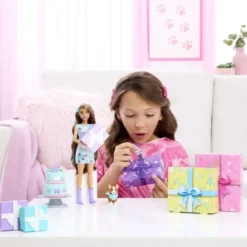 Barbie Party Unboxed Brun