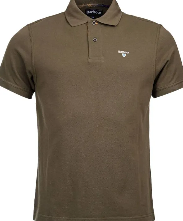Barbour Tartan Pique Polo Shirt