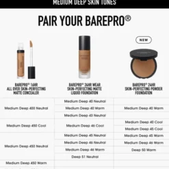 BarePRO 24H Skin-Perfecting Pressed Powder