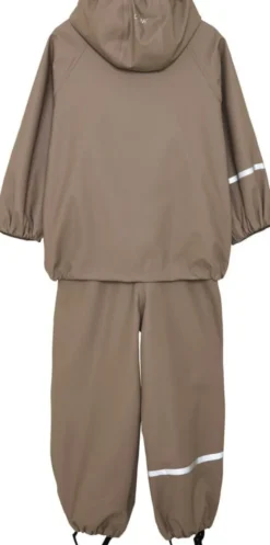 Basic rainwear set -solid PU