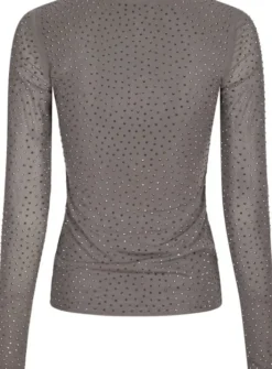 Basira Stone Mesh Blouse