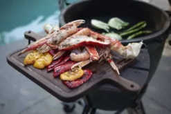 BBQ bræt XL Square, 34x55 centimeter - Olieret røget eg