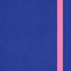BEA, Notebook with elastic band - Small, Bright Blue
