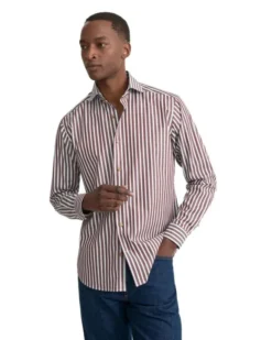 Bengal Striped Fine Twill Shirt