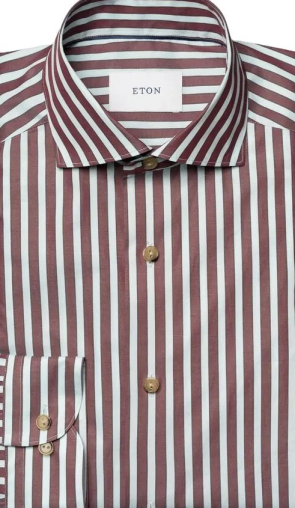 Bengal Striped Fine Twill Shirt