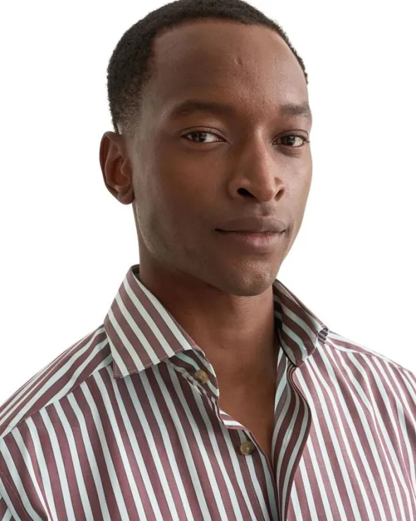 Bengal Striped Fine Twill Shirt