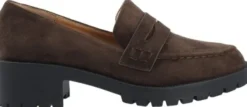 BIAPEARL Penny Loafer Faux Suede