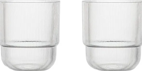 Billi water glass, 2-stk