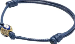 Blue Evil Eye String Bracelet