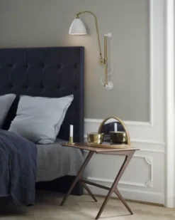 BL5 Wall Lamp - ø16 (Base: Chrome, Shade: Black Semi Matt)