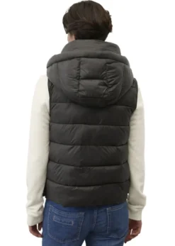 BNOS recycled no down, vest, detach