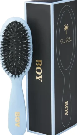 Boar- & Nylon Brush blue ""boy"" small