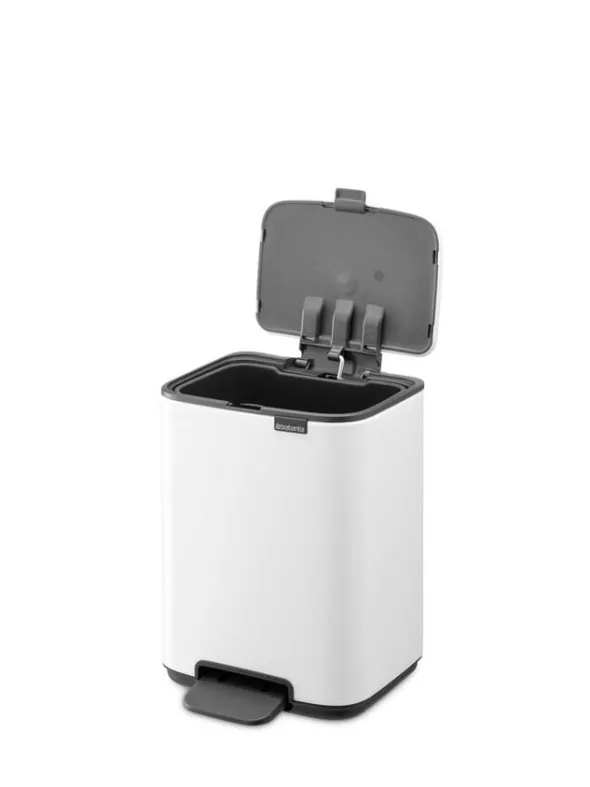 Bo pedalspand 4 ltr. - White