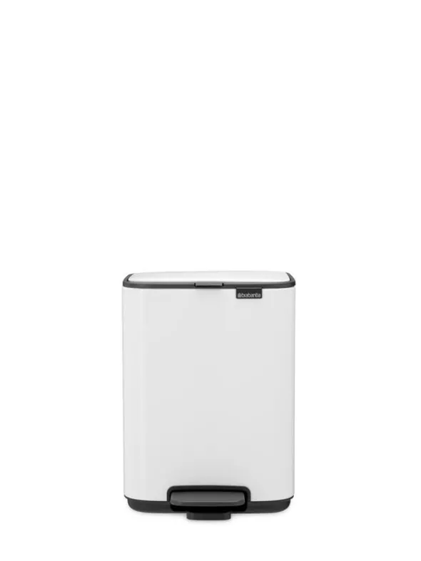 Bo pedalspand 4 ltr. - White