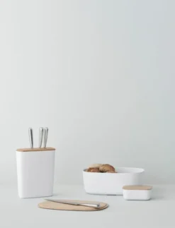 BOX-IT brödlåda L 34. 5 cm white