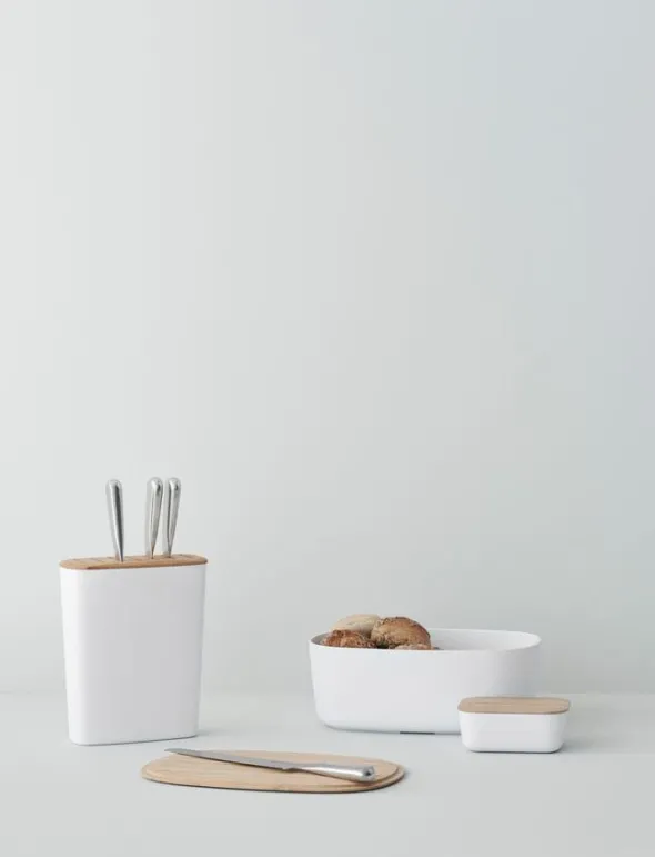 BOX-IT brödlåda L 34. 5 cm white