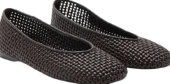 Braided ballerina flat