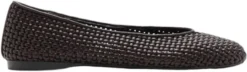 Braided ballerina flat