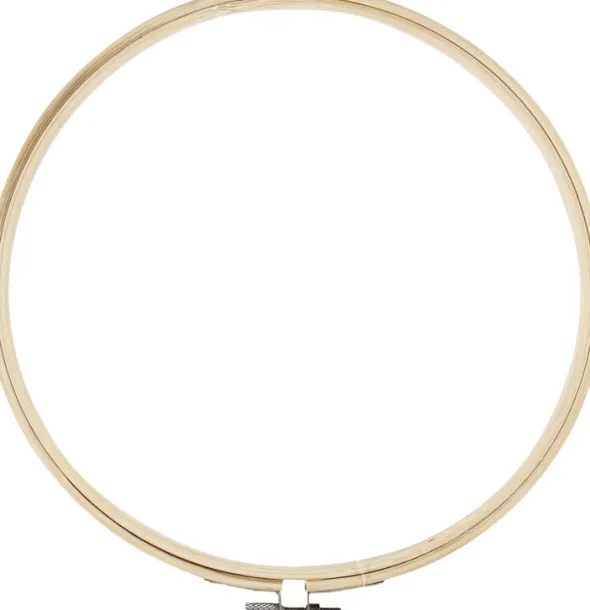 Broderiramme, diam. 20 cm.