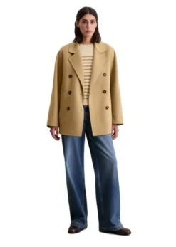 Caban jacket, double face workmansh