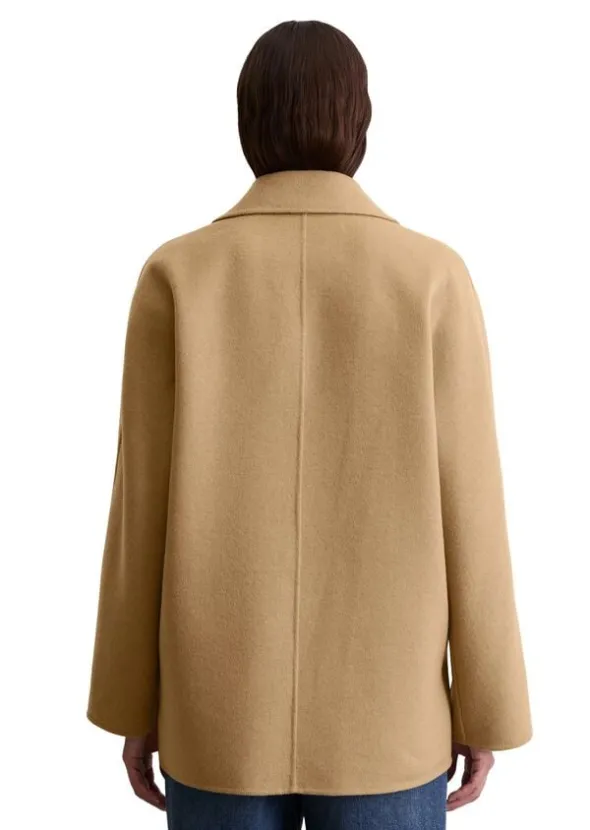 Caban jacket, double face workmansh