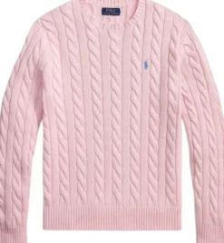 Cable-Knit Cotton Sweater